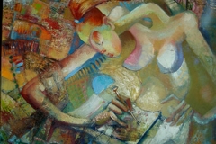 La dame à la lettre