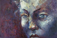 Les yeux bleus